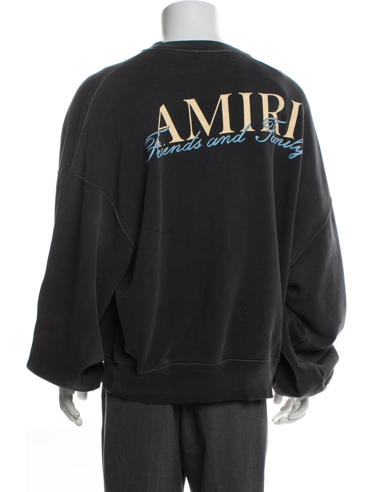 Amiri Graphic Print Crew Neck Pullover